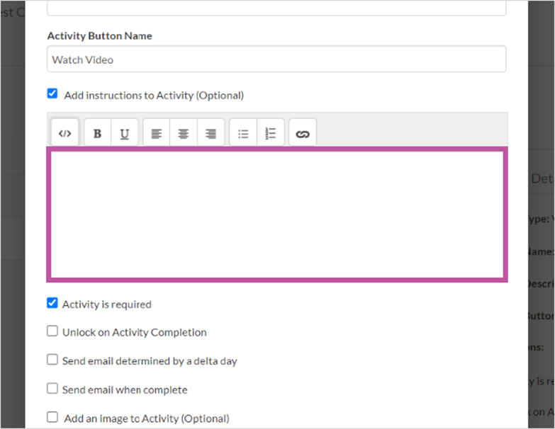 How to Add a View Content Activity in Course Builder – Help Center ...