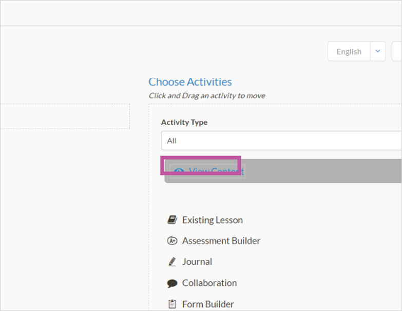 How to Add a View Content Activity in Course Builder – Help Center ...
